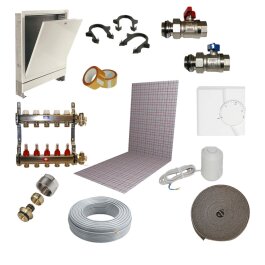 Fußbodenheizung Komplettpaket 70m²