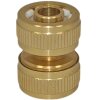 Schlauchverbinder 16/19 mm aus Messing
