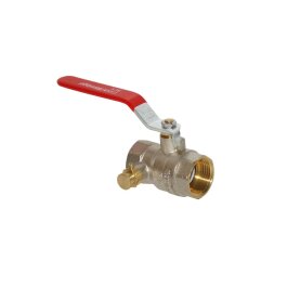 Zawór kulowy mosiężny DN 20- 3/4" IT x IT z odwodnieniem