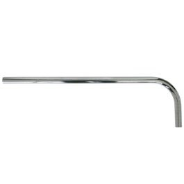 Spülrohr Messing verchromt gerade, für Druckspüler 3/4" 28/26 x 200 x 700 mm