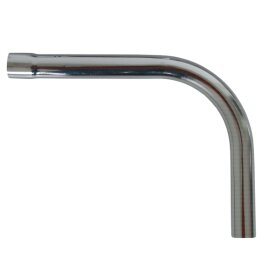 Spülrohrbogen verchromt 28/26 mm 90 Grad