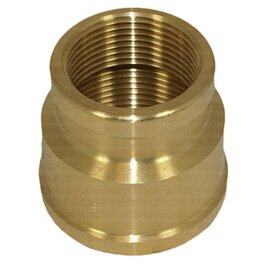 QUARKZMAN 4 Stück Messing Reduzierstücke 1/4" NPT Auf 1/8" NPT - Sechskant Rohrfitting
