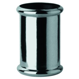 Gniazdo podwójne DN32, chromowane