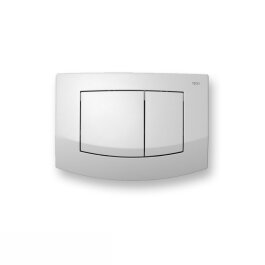 TECE ambia WC-Betätigungsplatte, 2-Mengentechnik, weiß