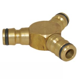 Mosiężne złącze trójdrożne