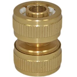 Schlauchverbinder 12/15 mm aus Messing