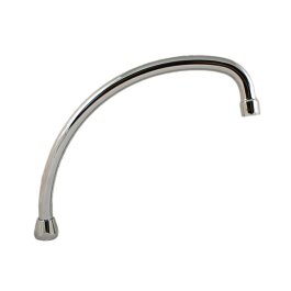 Uniwersalna wylewka J 200 mm, chromowana / z kaskadą