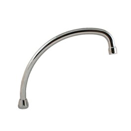 Uniwersalna wylewka J 130 mm, chromowana / z kaskadą