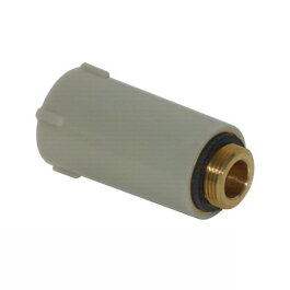 Abdrückstopfen 1516.113 in G3/4 Kunststoff grau