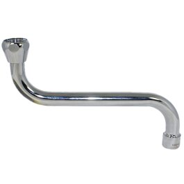 S-Auslauf 20cm chrom