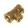 Messing T-St&uuml;ck 1/8 Zoll