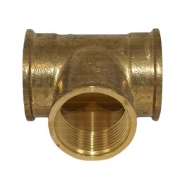 Trójnik mosiężny 1 1/4 cala