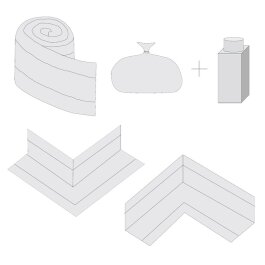 Zubehör zu verfliesbaren Duschelementen