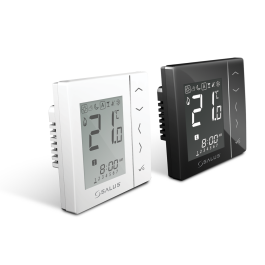 Digitales Raumthermostat VS30 mit LCD, weiß, 230V, Unterputz