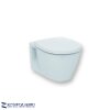 Ideal Standard Connect Wand-WC sp&uuml;lrandlos Kombipaket mit WC-Sitz mit SoftClosing, wei&szlig;