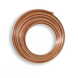 CU-Rohr 15x1 mm, weich in Ringen von 25 m