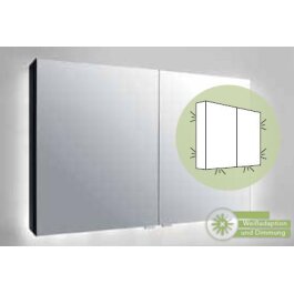 SPRINZ LED-Rückwandbeleuchtung zu Spiegelschrank mit Weißlichtadaption und Dimmung, verschiedene Breiten
