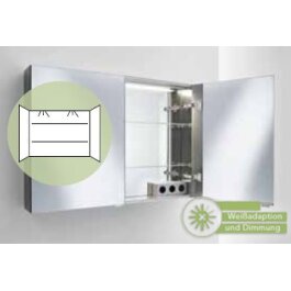 Oświetlenie wewnętrzne LED SPRINZ do szafki z lustrem z możliwością adaptacji i ściemniania światła białego, różne szerokości