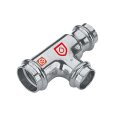 C-Stahl Pressfitting T-Stück 35mm x 22mm x 35mm
