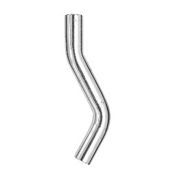 Złącze zaciskowe ze stali nierdzewnej nad kolankiem, 1 gniazdo 22mm