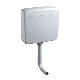 Spłuczka natynkowa Topazio, technika 2-spłukiwania, biały