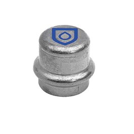 Edelstahl Pressfitting Kappe verschiedene Größen