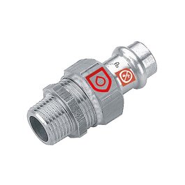 C-Stahl Pressfitting Verschraubung mit Außengewinde verschiedene Größen