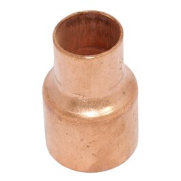 Miedziana złączka lutowana gniazdo piętowe 28 x 22mm I/I