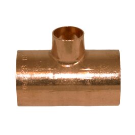 Kupfer Lötfitting T-Stück 15 x 12 x 15mm