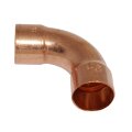 Kupfer Lötfitting Bogen 90° 2 Muffen 28mm