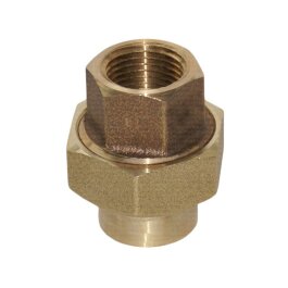 Rotguss Lötfitting Verschraubung 15mm x 3/8" Innengewinde