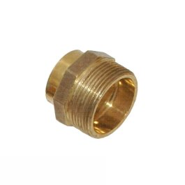 Złączka przejściowa lutowana Gunmetal 35mm x 1 1/4" gwint zewnętrzny