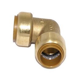 Tectite Plug Fitting Angle 90° 2 Sleeves 22mm