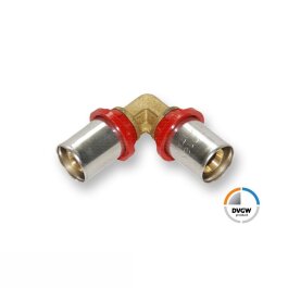 Pressfitting Bogen 90° 20mm