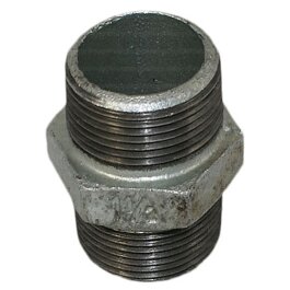 Verz. Red-Doppelnippel 3/4" x 1/2"