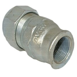 Złącze zaciskowe do rur ocynkowane 3/4" I/O