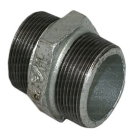 Verzinkter Doppelnippel 3/4"