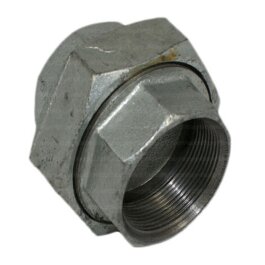 Verzinkte Verschraubung konisch dichtend I/I verschiedene Größen