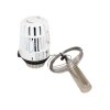 HEIMEIER Thermostat-Kopf K Fernf&uuml;hler, wei&szlig;, 2 m Kapillarrohr 6002-00.500