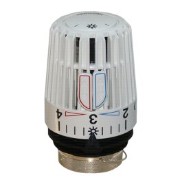Thermostat-Kopf K mit Diebstahlsicherung durch Sicherungsring