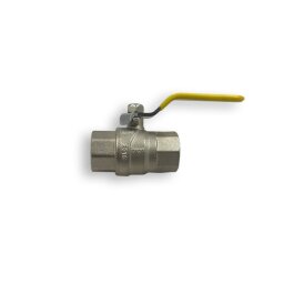 Mosiężny zawór kulowy DIN-DVGW Gaz IG/IG Żółty - 3/4" (DN20)