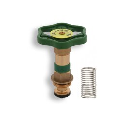 Messing-Kombi-Freistromventil (KFR) Oberteil DN 25