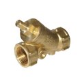 Messing Schr&auml;gsitz R&uuml;ckschlagventil ohne Entleerung DN 15