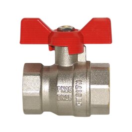 Zawór kulowy mosiężny z rączką przegubową DN 25 - 1" IT x IT