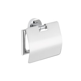 Papierhalter mit Deckel, chrom