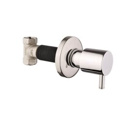 Creavit Design Unterputz Absperrventil 1/2" - verchromt