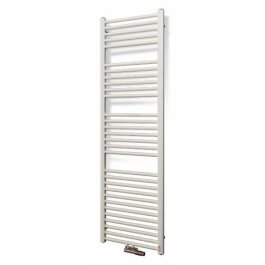 Badheizkörper Baulänge 600 mm x Bauhöhe 1800 mm mit Mittelanschluss, weiß