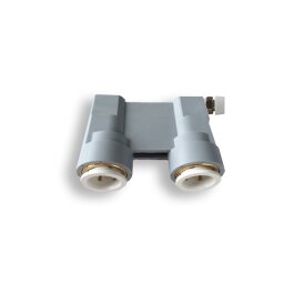 Abdrück-Brücke für Heizkörper 16 mm mit Ventil