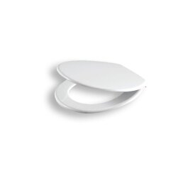 Cardiff WC-Sitz mit Edelstahlbefestigung, weiß