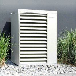 Panasonic Design-Schallschutzhaube für Aquarea Wärmepumpe mit 1 Ventilator